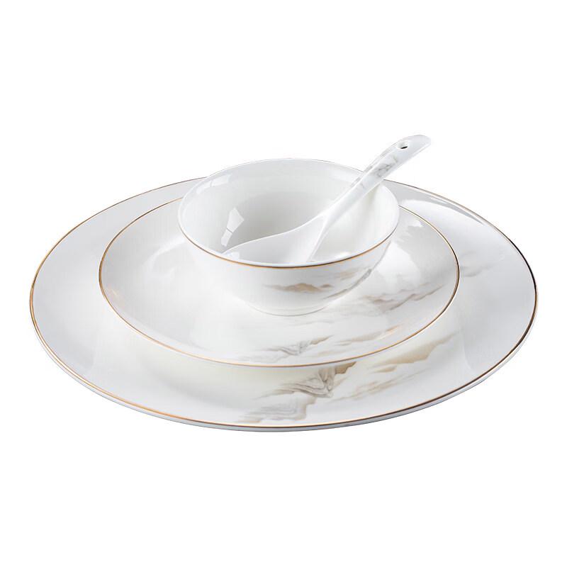 Chinese Style Bone China Dinnerware Set