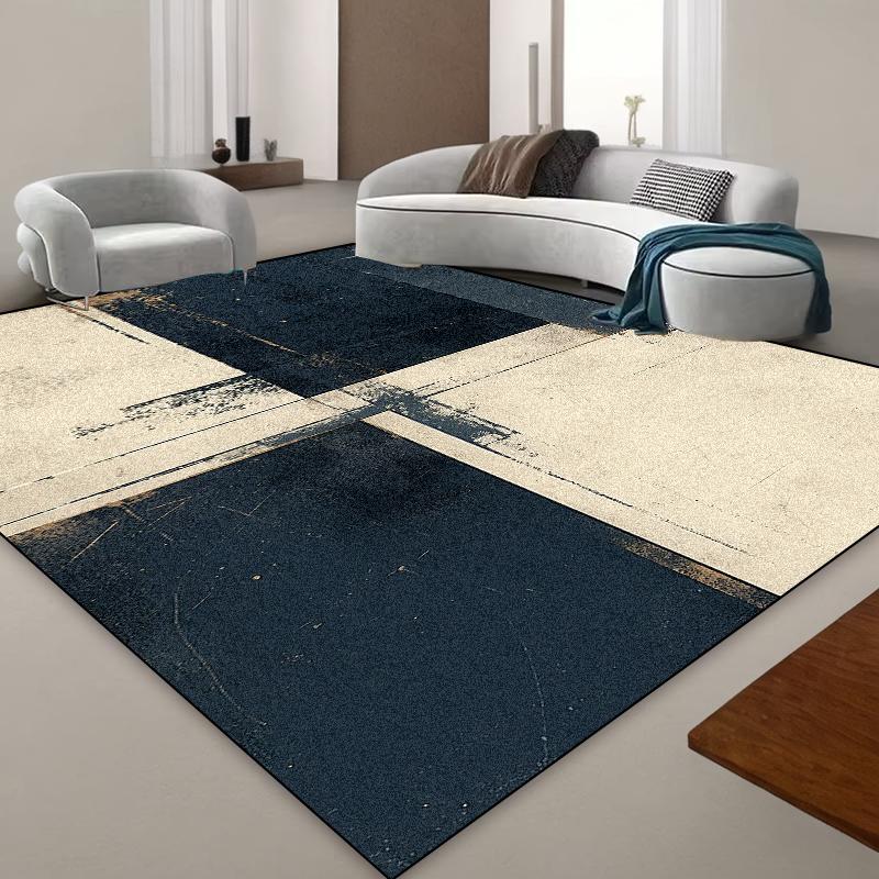 Modern Luxury Carpets for Living Room Large Area Geometric Abstraction Rugs Bedroom Cloakroom Decoration Rugs Coffee Table Mat