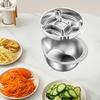 2 in 1 Stainless Steel Kitchen Colander Set Multifunctional Lightweight Drain Basket Sturdy