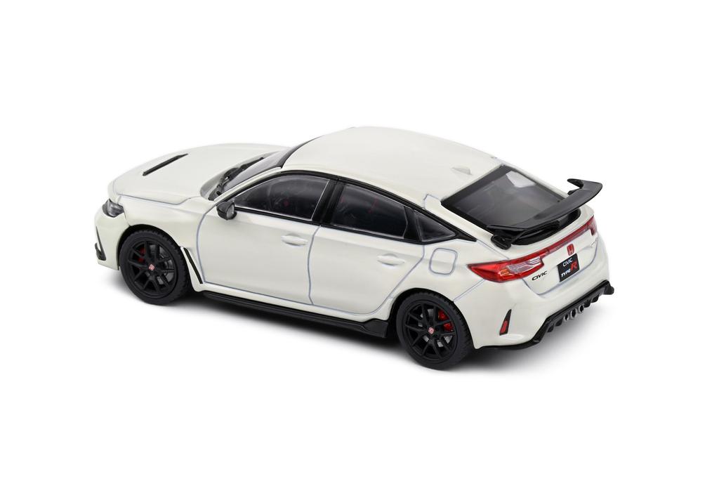 SOLID O 1/43 Scale Honda Civic Type R 2022 (White) S4314302 [Parallel Import]