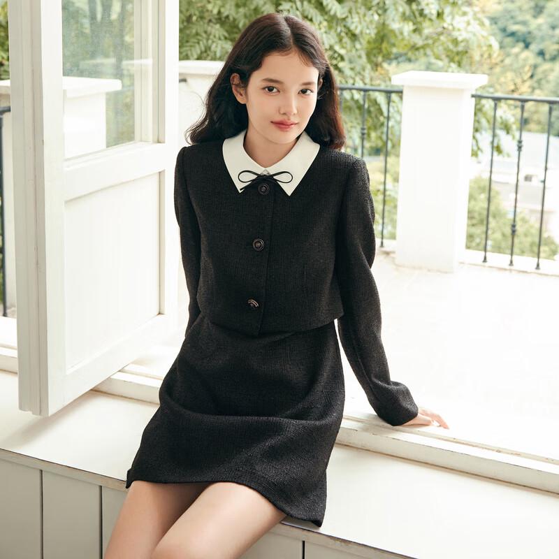 

Платье-брошь LEDIN с эффектом двух предметов XS