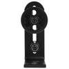 Steel Barn Door Roller Floor   Stay Roller with 8 Setting Options for Indoor and Outdoor Use