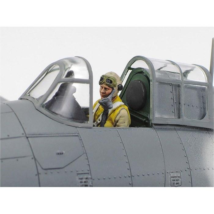 Tamiya 1/48 Masterpiece Series No.126 Grumman FM-1 Wildcat/Martlet Mk.V Plastic Model 61126, 184mm Length
