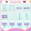 1000-100Pcs Multicolor Craft Pipe Cleaners Chenille Stems Plush Stick DIY Twisting Sticks for Kids Arts Handcraft Decor
