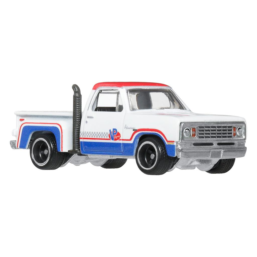 Hot Wheels JHW27 Boulevard 1978 Dodge Little Red Express Truck Mini Car Toy White for Ages 3 and Up