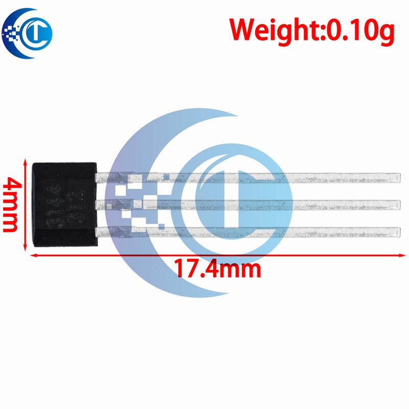 100pcs A3144 OH3144 Y3144 Hall Effect Sensor Brushless Electric Motor TO-92UA A3144EUA