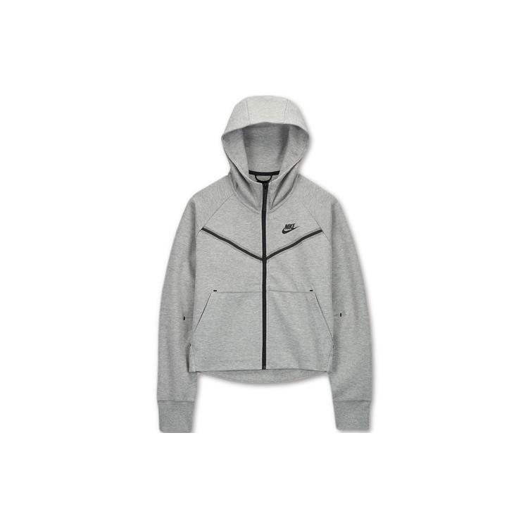 

Новая женская худи Nike Sportswear Tech Fleece Windrunner на молнии во всю длину, азиатская размерная сетка, темно-серый меланж/черный CW4299-063 L