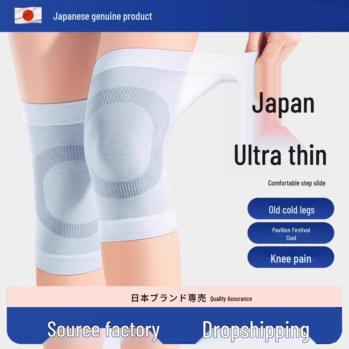 

Summer Thin Knee Support for Men & Women: Cold Protection in Air-Conditioned Rooms XL [Weight: 130-160 kg]
