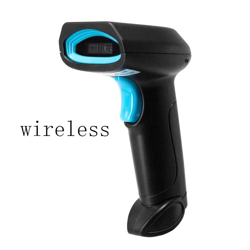 Bluetooth High-precision CMOS Image 1D Wireless Barcode Scanner Inventory Management Handheld Automatic Bar Code Reader