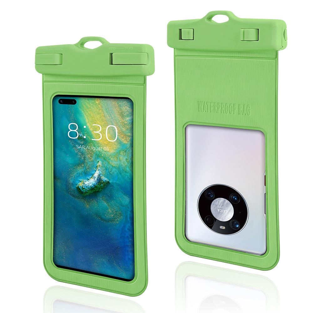 Waterproof Touchscreen Phone Bag - Clear, Dustproof, Sealable for Outdoor Swimming, Drifting, Diving.