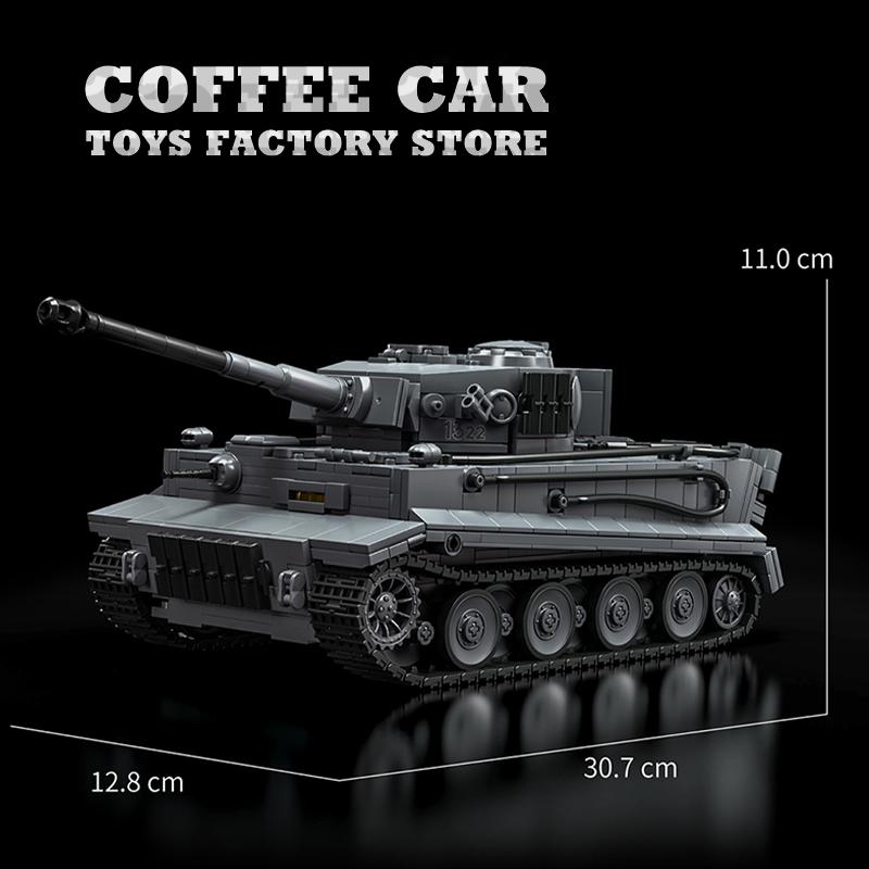 Non-Toxic Military Heavy Tank Building Block Toys Army Armored Cars Moc Bricks Sets Soldier Panzer Model Adult Children Birthday Gifts Diy