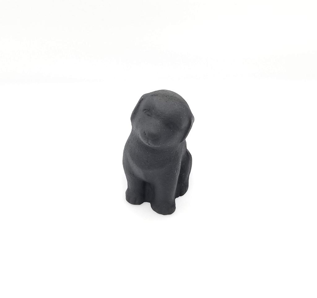 Iwachu Small Dimensions 3 x 5 x Design Nambu Paperweight, Dog, Black. (cm) (H) 5. 30218. accessory, ironware.
