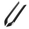 2Pcs Rear Fog Light Trim Cover Left and Right Trim Strip Replacement for Tesla Model Y 2020 To 2023 Varnish Black