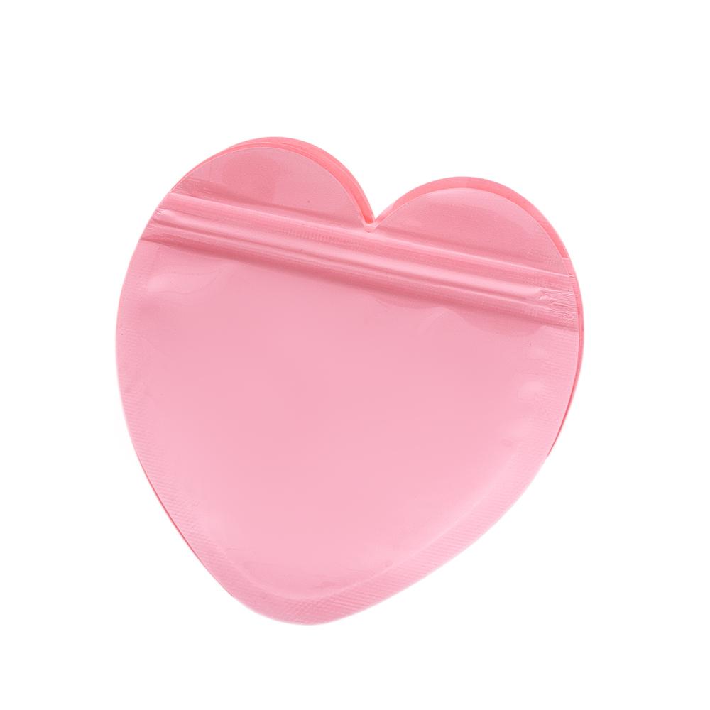 20pcs Heart Candy Plastic Bag For Wedding Birthday Party DIY Display Necklace Bracelet Gifts Packaging Pouch Small Businesses