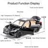 1:24 Scale Land Cruiser LC80 Camry Model Car Toy Alloy Diecast Doors Opened Off-road Vehicles Models Kids Desktop Ornaments