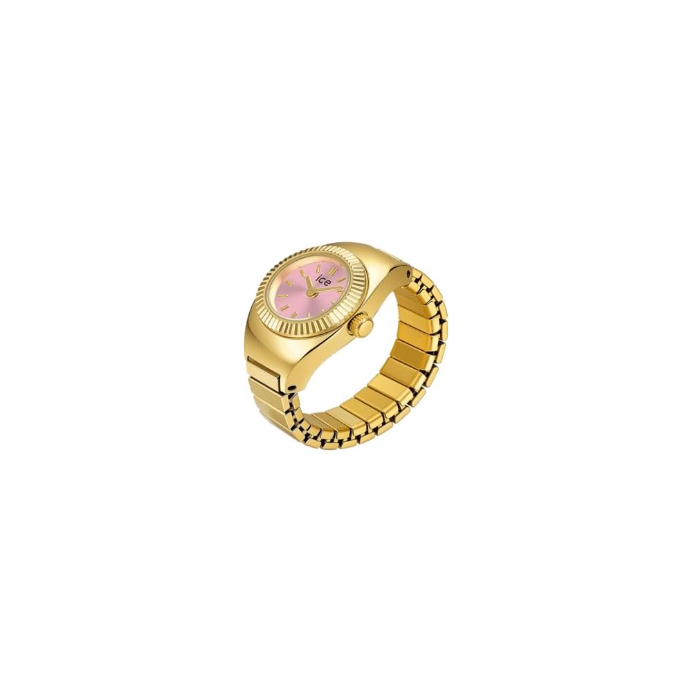 Ice-watch Chouchou Ring Watch Women s Gold Pink 025518