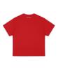 Tomseubeolseudei Recipe Logo Half T-Shirt Red