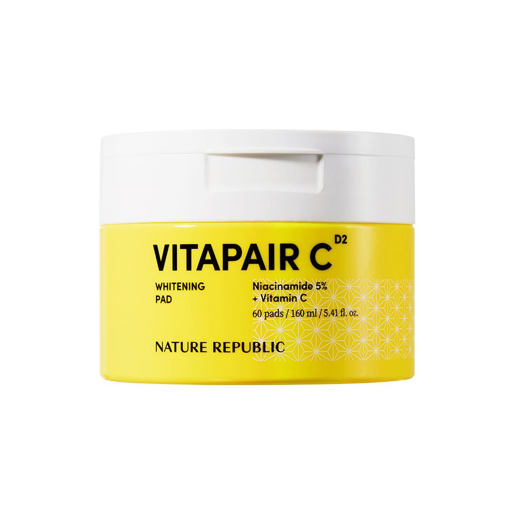 Nature Republic Vitapair C Whitening Pad 60 Sheets