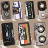 Retro Cassette Tape Case For OPPO A16 A76 A96 A98 A78 A58 A5 A9 A15 A17 A77 A52 A72 A53S A57S A94 A74 A54 Cover