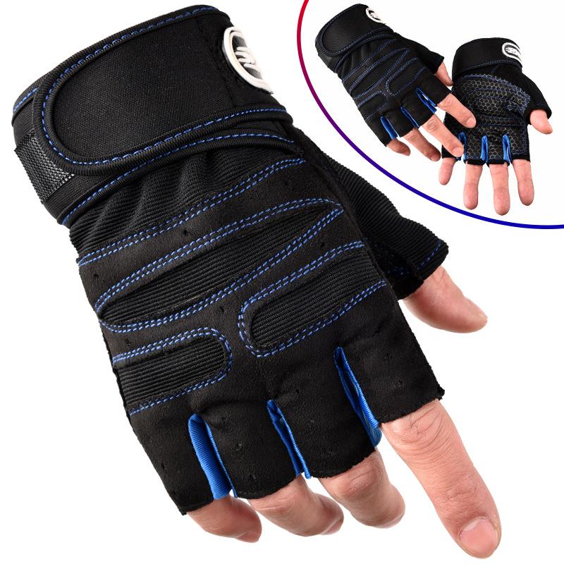 

Gym gloves for summer XL синій