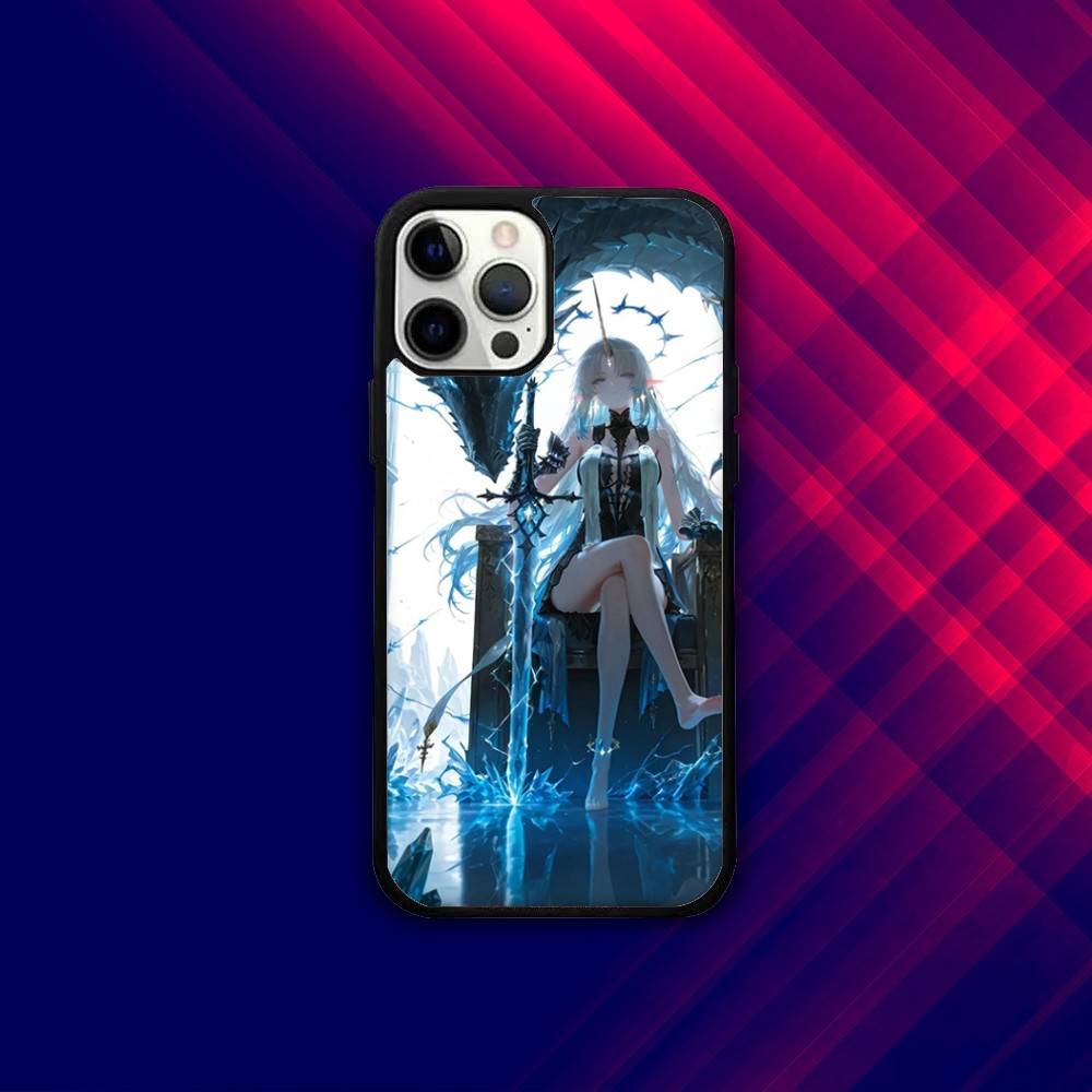C-Cartethyia Wuthering Game Phone Case For iPhone 16e,16,15,14,13,12,11,Plus,Pro,Max,Mini Magsafe Magnetic Wireless Charging