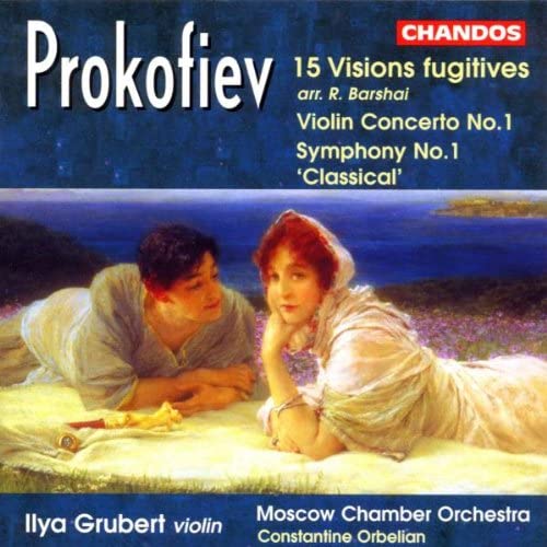 

CD PROKOFIEV, GRUBERT; ORBELIAN - 15 Visions Fugitives CHAN9615 Europe Classical Used