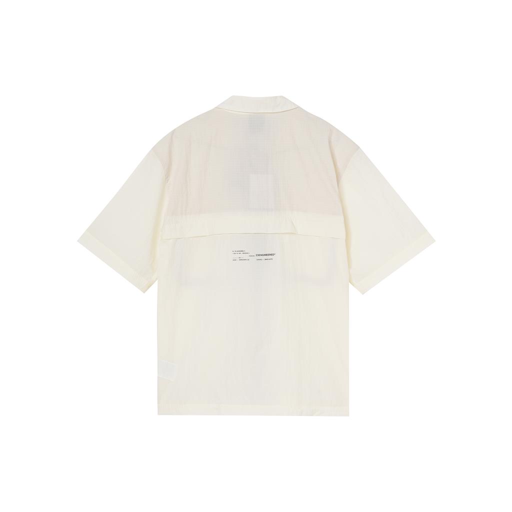 Jordan Shirts Men's White Lapel Moderate Shirt DX9650-113