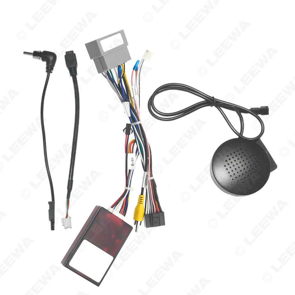 Chevrolet Spark 19-21 Android Navigation System Power Cord & Decoder Box 16P Tail Line