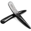 Relaxation Gua Sha Board Black Buffalo Horn Meridian Massage Stick Massage Scraping Bar  Women