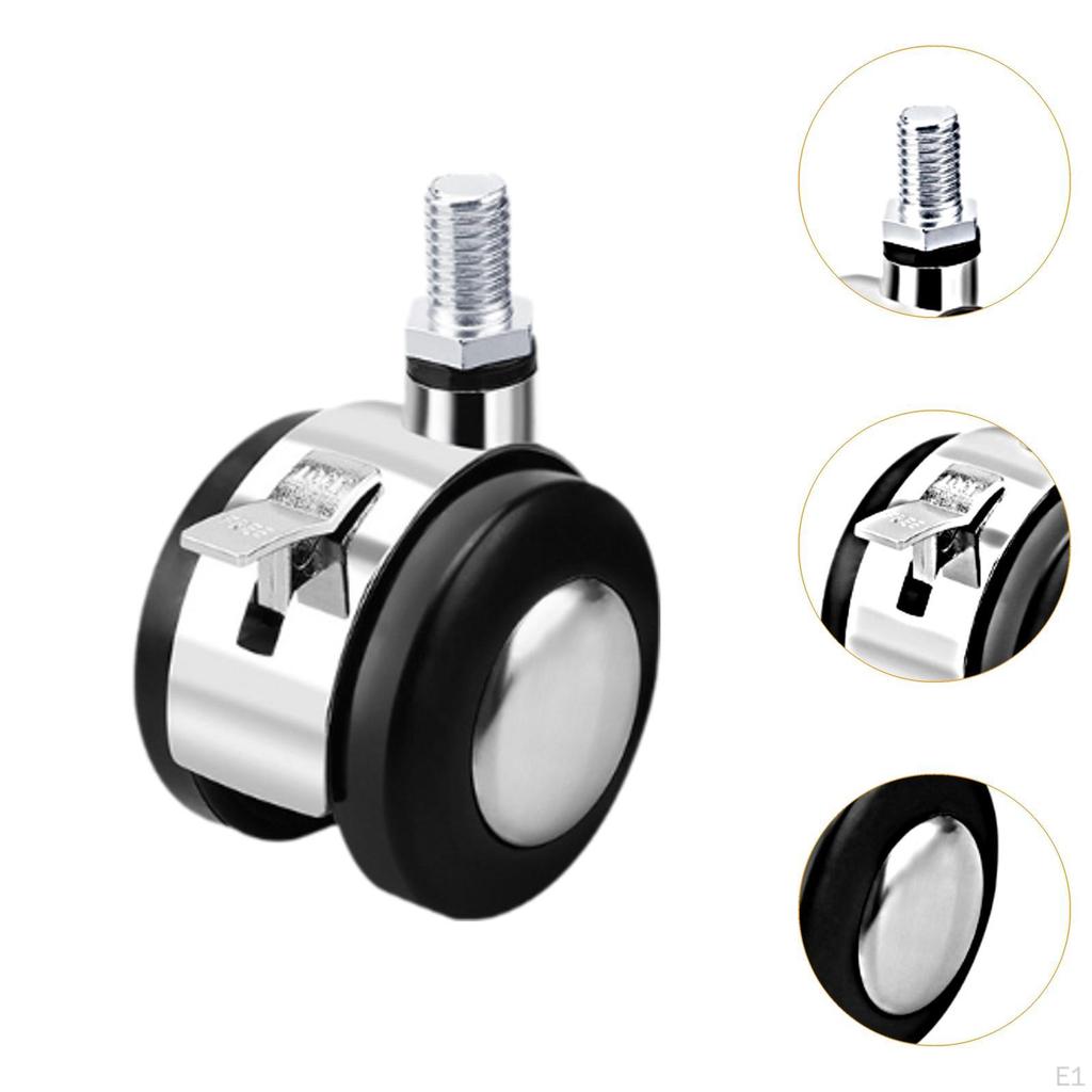 4 Pieces 2 Inch Caster Wheels ,Industrial Casters ,Heavy Duty Swivel for Bench