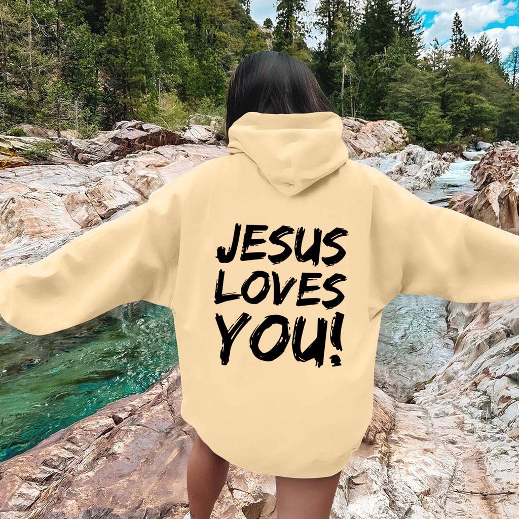 Women's Casual Fashion Outfit Sweatsuit Printed Long Sleeved Casual Hooded Sweatshirt