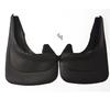 2x Mudguards Mud Flaps Splash Guards For Car Truck Fender Black Abs Soft Plastic
