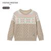 Teenie Weenie Kids' Girls' Embroidered Wool Blend Pullover Sweater