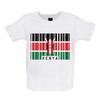 Kenya Flag Style Barcode - Kids T-Shirt Tees Top - Kenyan Country Flags
