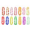 50 Pcs/100 Pcs  Wreath Set Garland Artificial Necklace  Flowers Leis Party Supplies Hanging Pendant Decoration