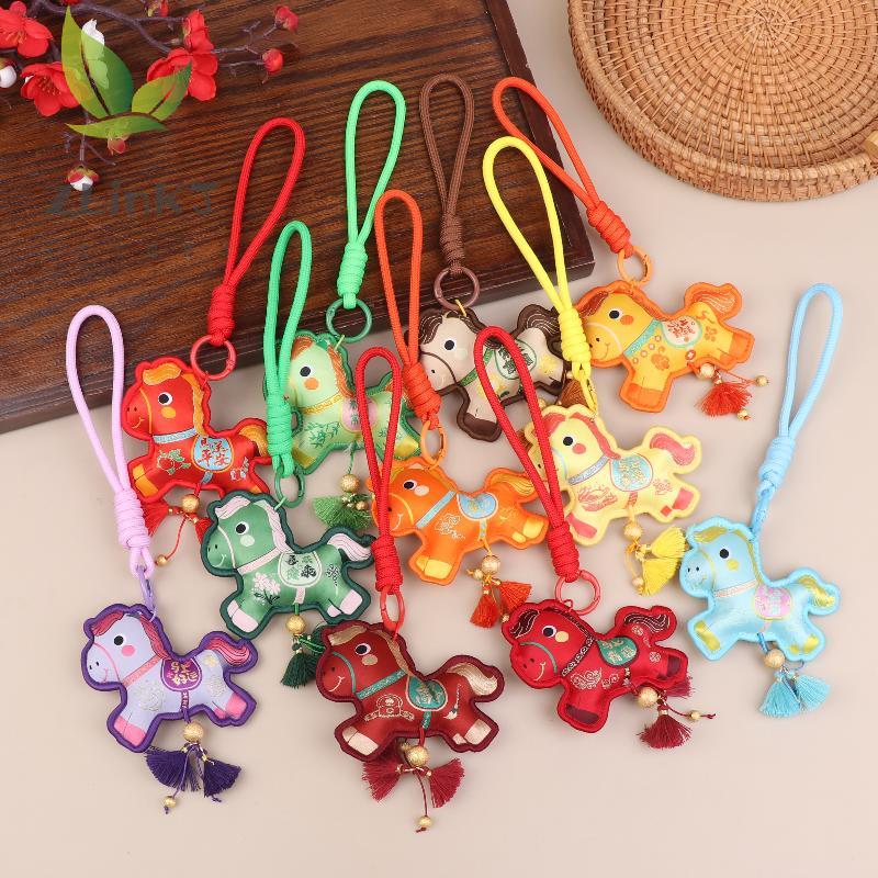 1pc 2026 Year Of The Horse Wall Hanging Ornament Chinese New Year Lucky Decoration Accessories Housewarming Small Pendant Gifts