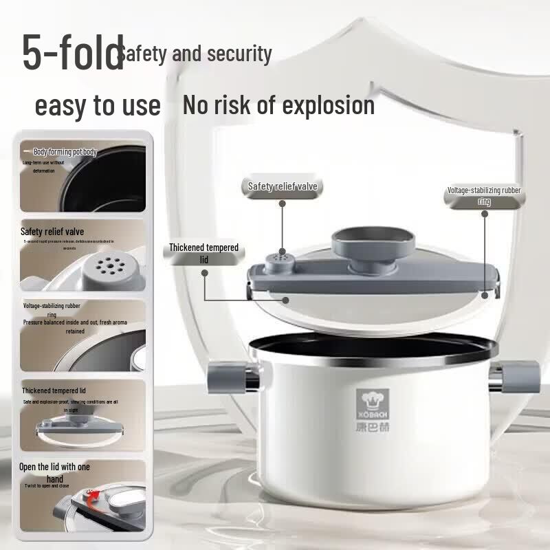 KOBACH Enamel Micro-Pressure Cooker