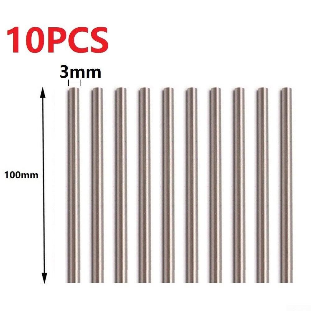 Round Bar 10pcs 58 Degree Hardness High Speed Steel