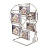 Unique Rotating Wheel Rack Photo Picture Frame Wedding Photography Studio Home Decoration