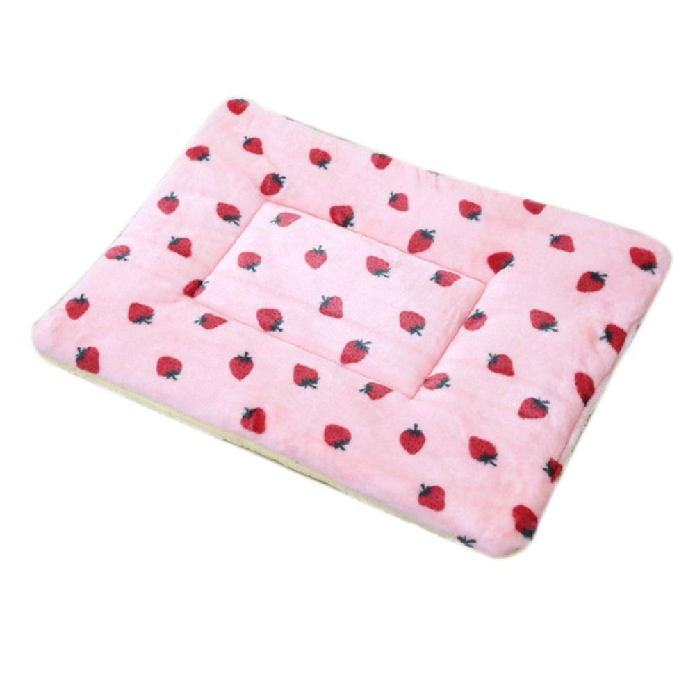 Dog Cat Accessories Dogs Pet Pad Blanket Thickened Warm Kitten Cushion Pet Sleeping Bed Mat