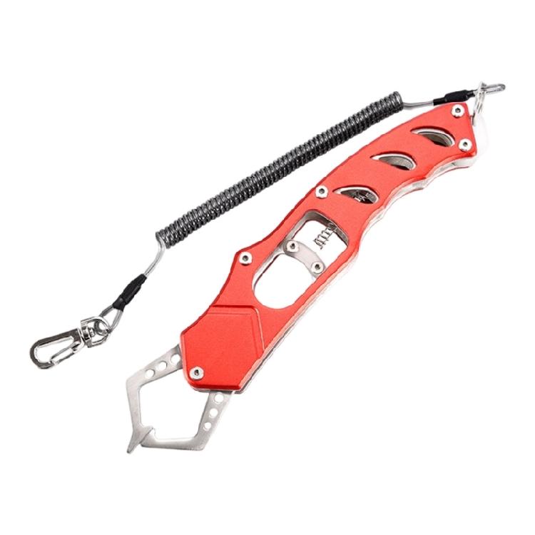 Portable Fish Control Clamps Fishing Pliers Nonslip Handle Metal Fishing Pliers Fishes Lip Gripper Control Tool