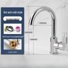 Gongzu All-Copper Universal Bathroom Faucet