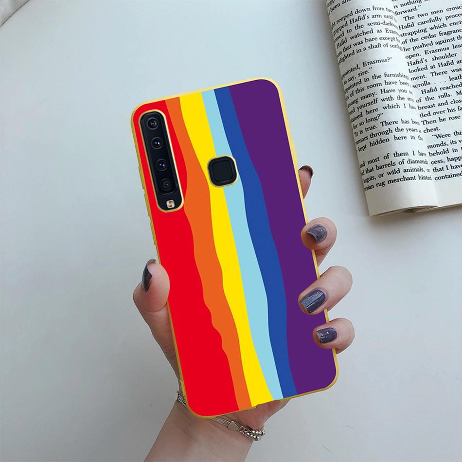Flower Phone Case For Samsung A9 2018 A920 SM-A920F Back Cover Silicone Painted Soft Fundas for Samsung Galaxy A9 A 9 2018 Cases