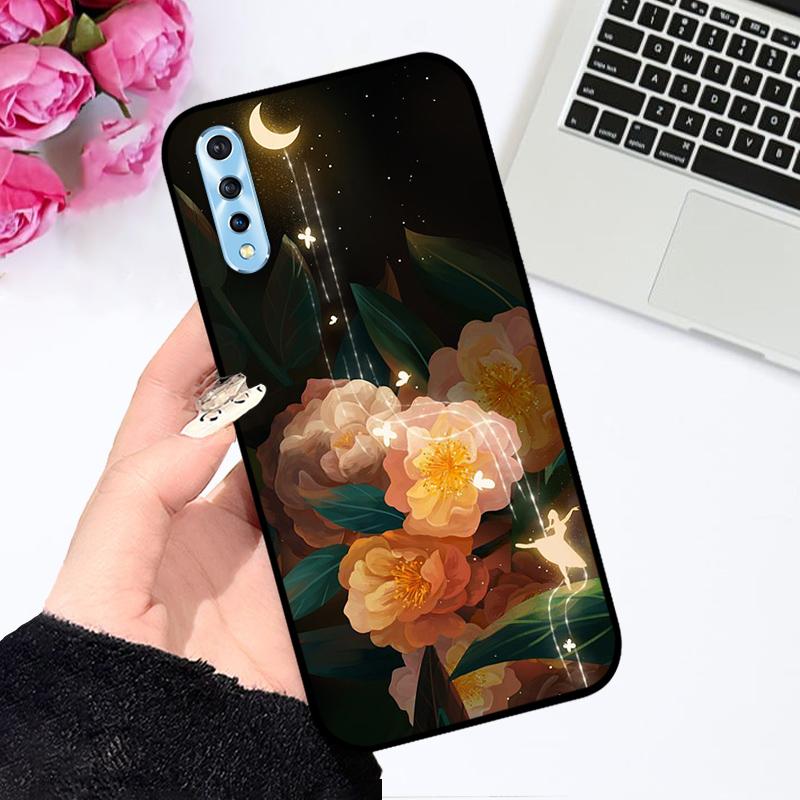 For Vivo iQOO Neo 855 5G Case iQOO Z5 Cute Cartoon Astronaut Soft Silicone TPU Phone Cover For VIVO S1 Y7S 4G Global Coque Funda