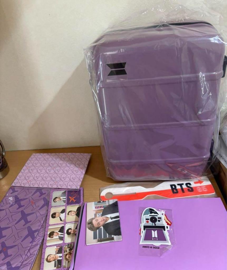 [USED] BTS MERCH BOX 5 Mini Suitcase March Box 5