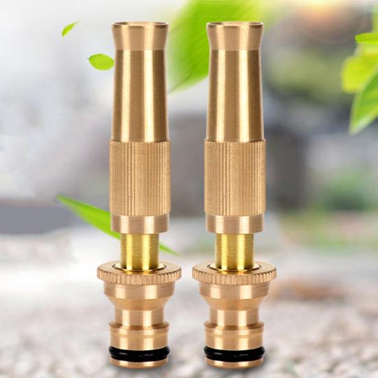 High Pressure Water Sprayer No Leakage Copper One Hand Operation Spray Nozzle Household Supplies