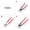 Horseshoe Pliers Steel Clamp Tool Manicure Clamping Leather Working Flattening Shoeing Horse Nails Cleaning