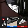 Car Interior Center Console Armrest Button Cover Trim Fit For BMW 5 Series F10
