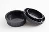 ATAK Nikon F Mount Compatible F Rear Caps Body Caps Total of 6 F Mount Caps/Lens (3 Pieces) & (3 Pieces) (Nikon Compatible)
