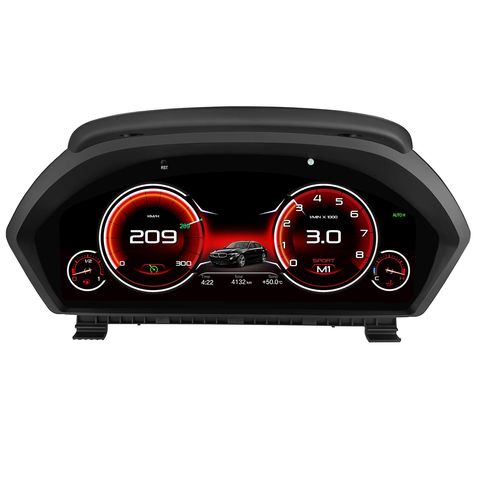 

Hizpo 12.3 Car Digital Dashboard Gauges Dash Panels for BMW 3/4 Series F30/F31 GT-F34 F32/F33/F36 2013-2020 NBT EVO LCD Speedometer Virtual Cockpit